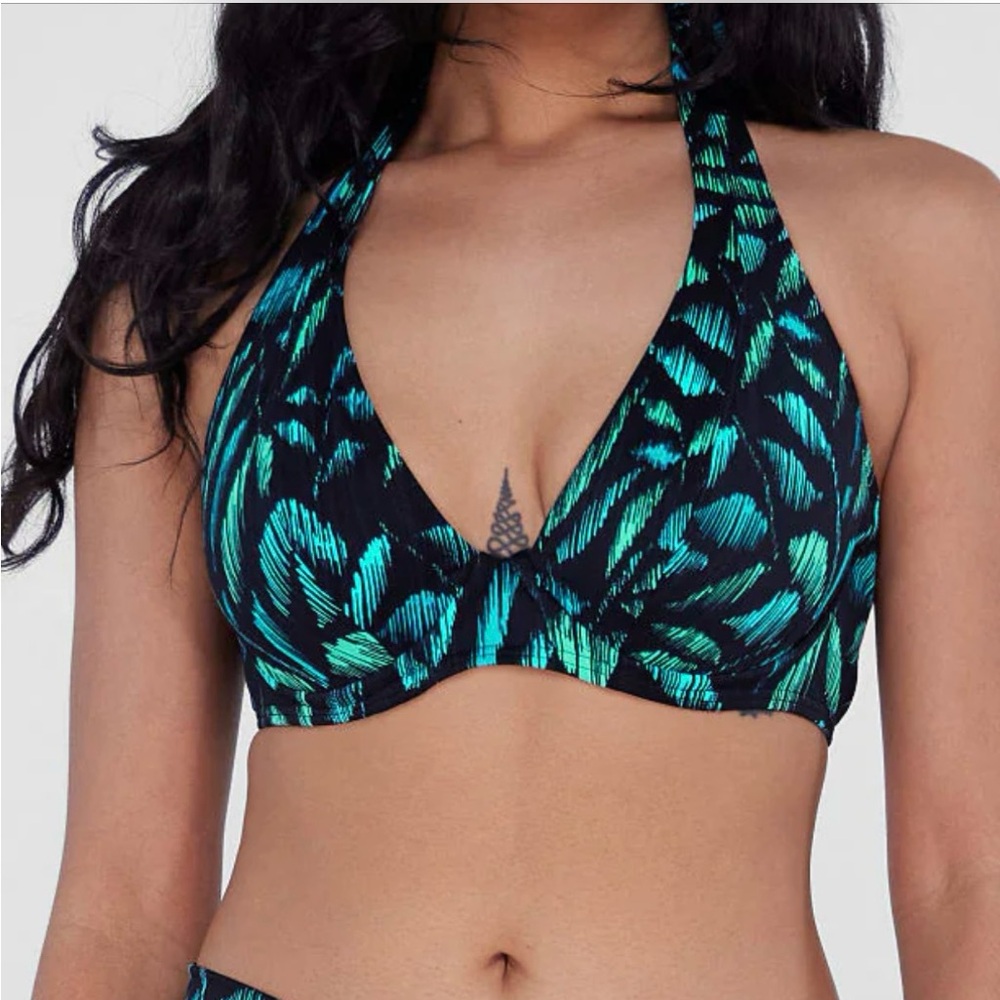 Sunsets Muse Print Bikini Top